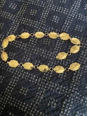 Silver Tone Conch Belt